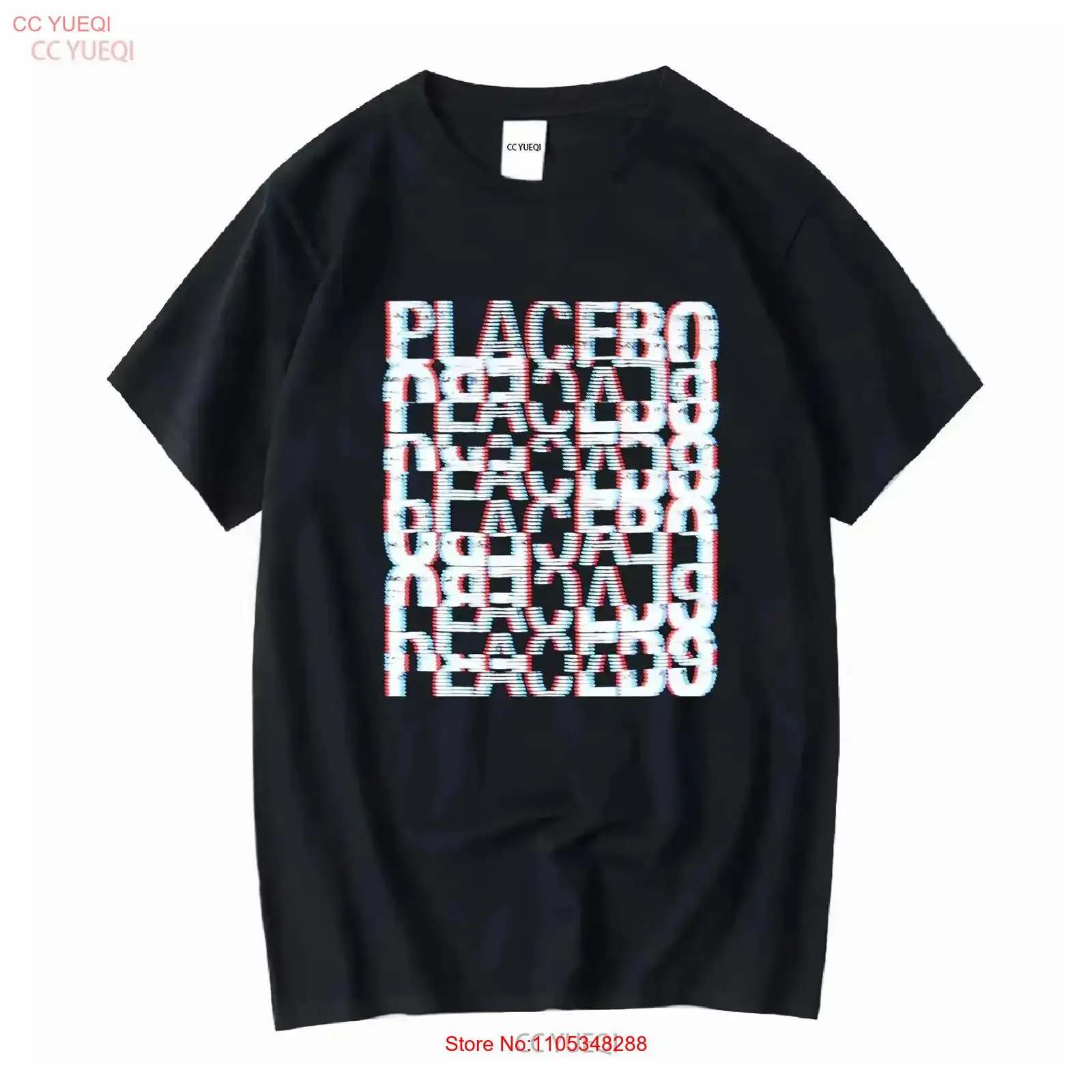 Xl Men'S Fashion - Placebo Band T Shirt 2023 NA