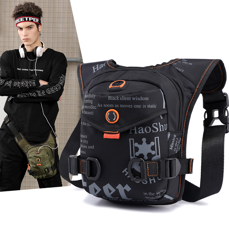 Belt Mens Fashion - High Quality Nylon Riding Thigh Bag