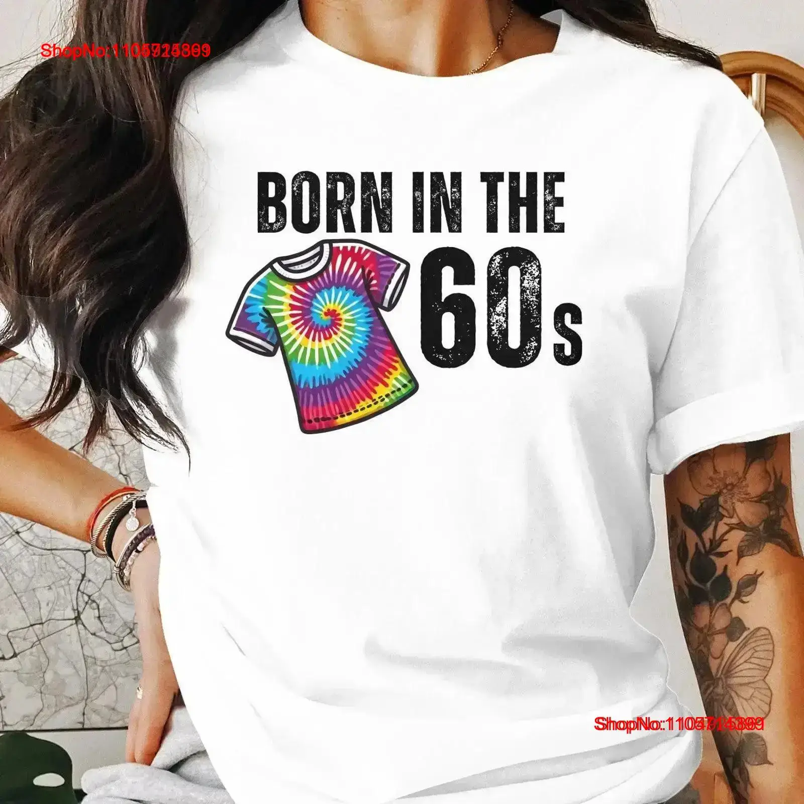 Men'S Fashion 1960S - Born In The 60s T Shirt