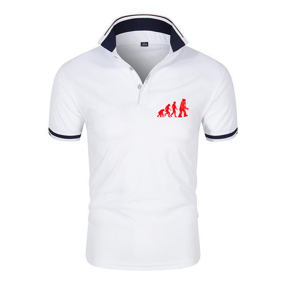 Men'S Fashion Evolution - Classic Short Sleeve Polo Shirt 2026
