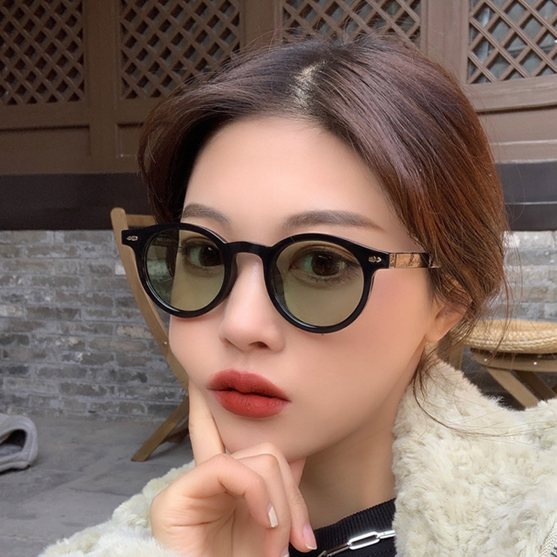Men'S Fashion Round Glasses - New Small Round Sunglasses for Men