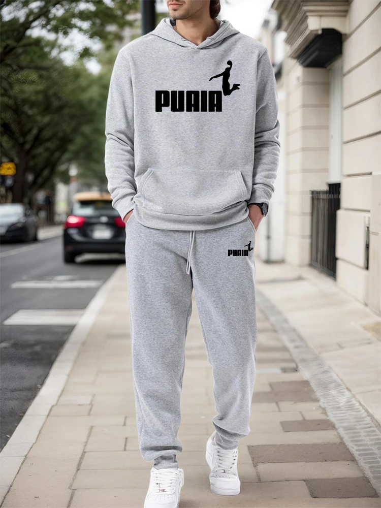 Men'S Fashion Formal - Men's Set/Hoodie/Pants 2026 Fall Winter Casual