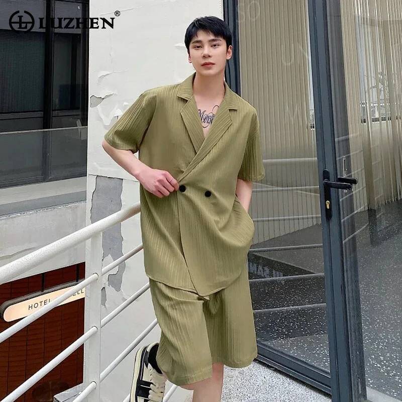 Men'S Fashion For Summer 2026 - LUZHEN Handsome Men's 2026 Summer Solid
