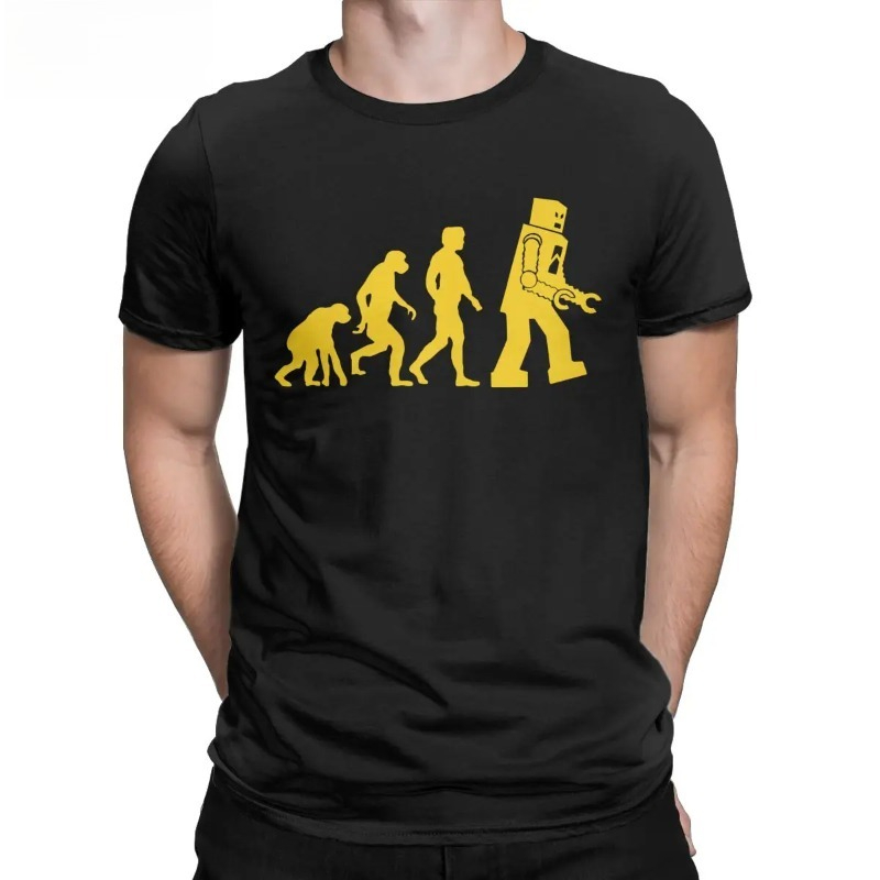 Men'S Fashion Evolution - Robot Evolution The Big Bang Theory