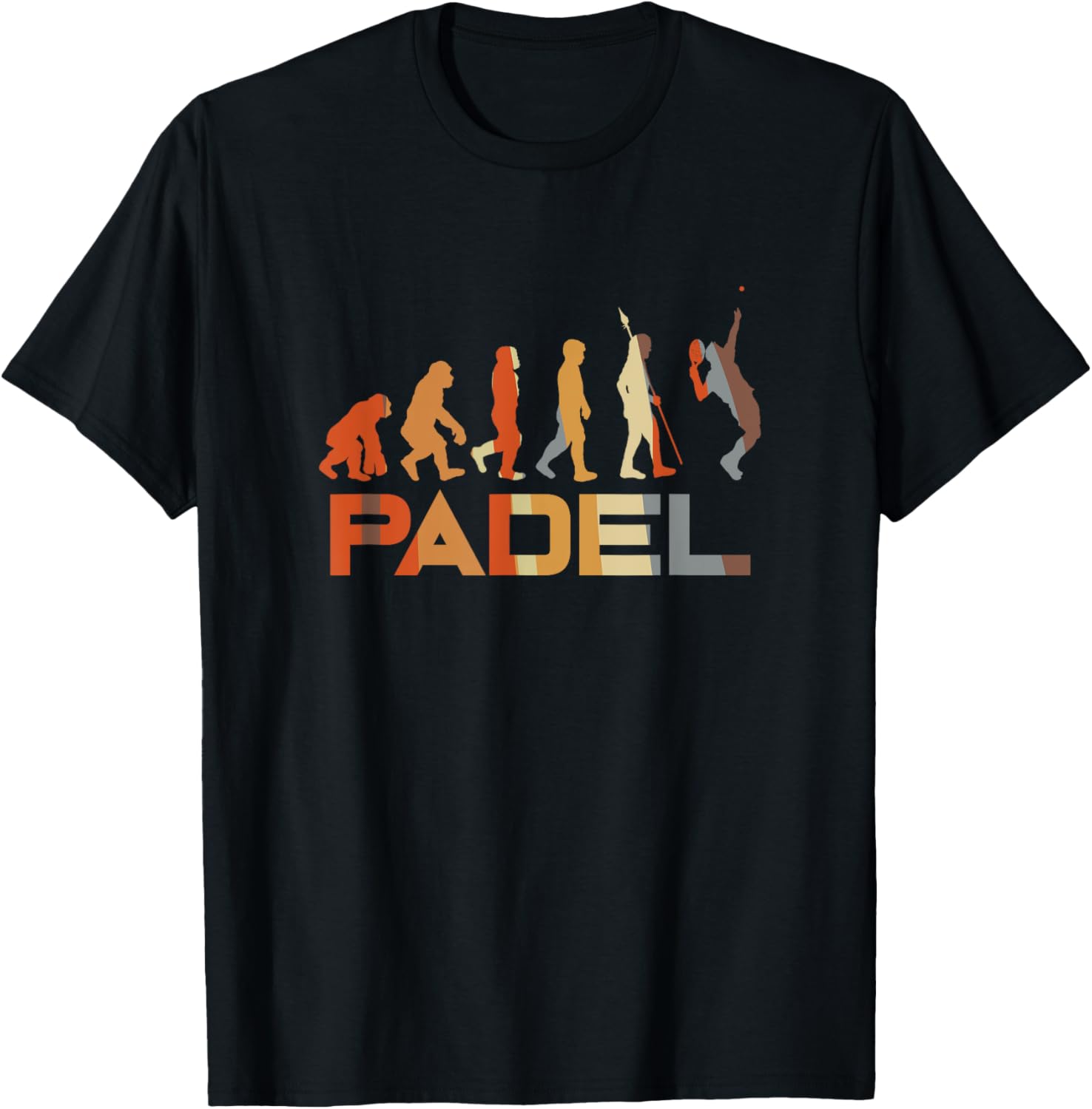 Men'S Fashion Evolution - Padel Player Coach Gift for Fan