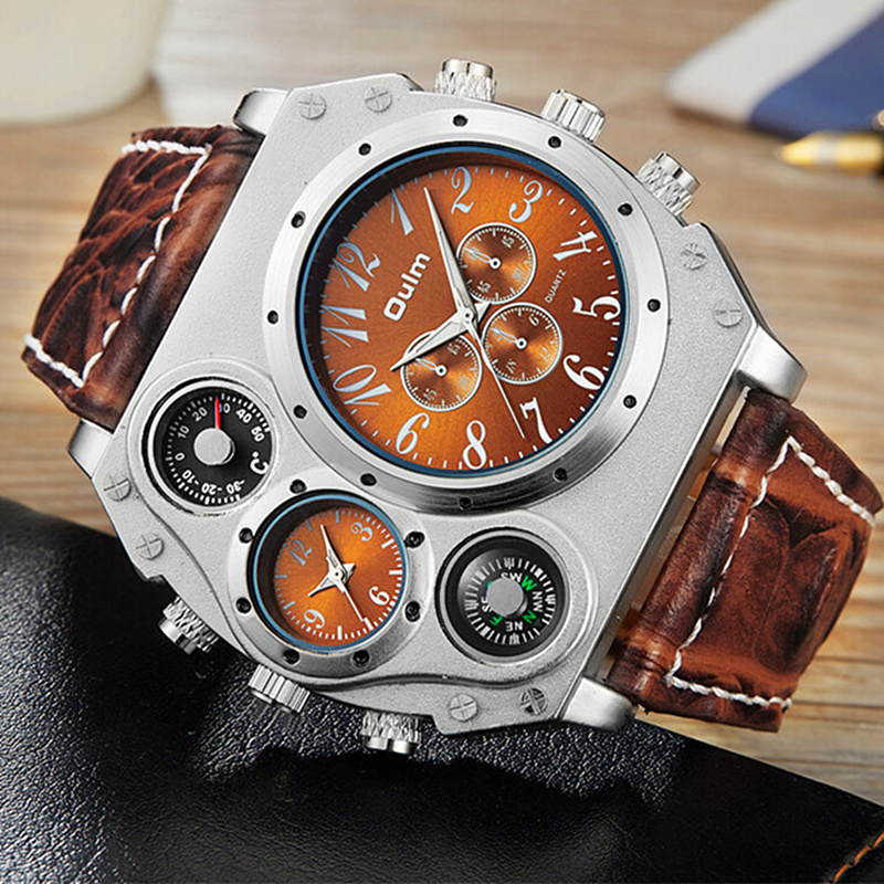 Men'S Fashion Zone - New Model OULM Watch Men Quartz