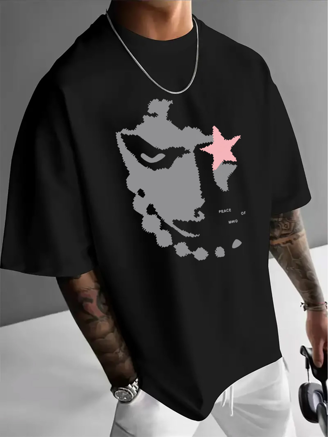 Men'S Fashion App - Men'S Casual Crew Neck T-Shirt With