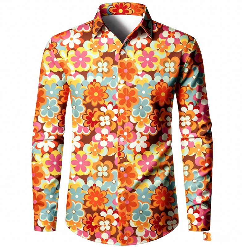 2026 New Fashion Men's Shirt P - Queer Men'S Fashion ulasan dan harga