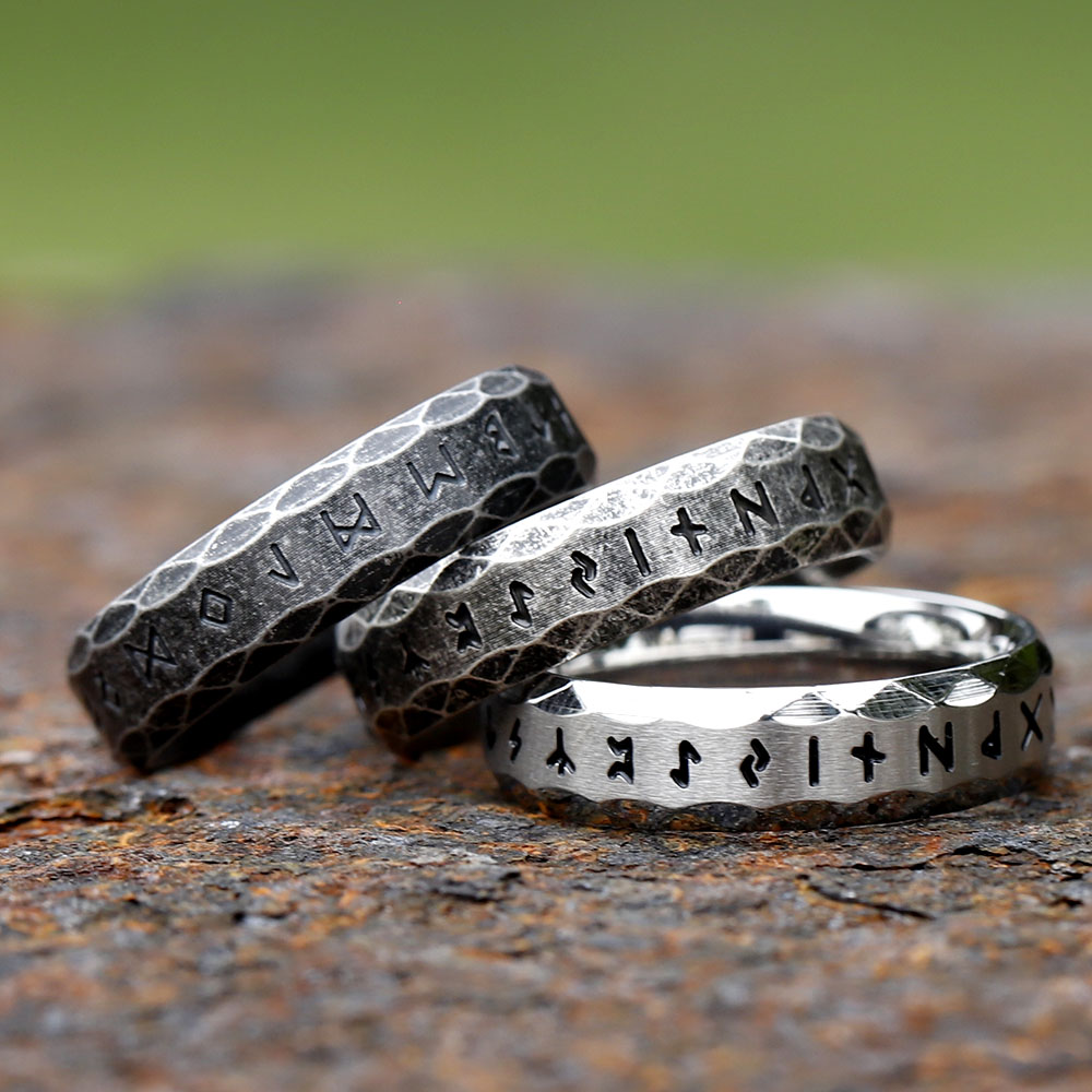NEW 6MM Stainless steel Ring P - Men'S Fashion Guide ulasan dan harga