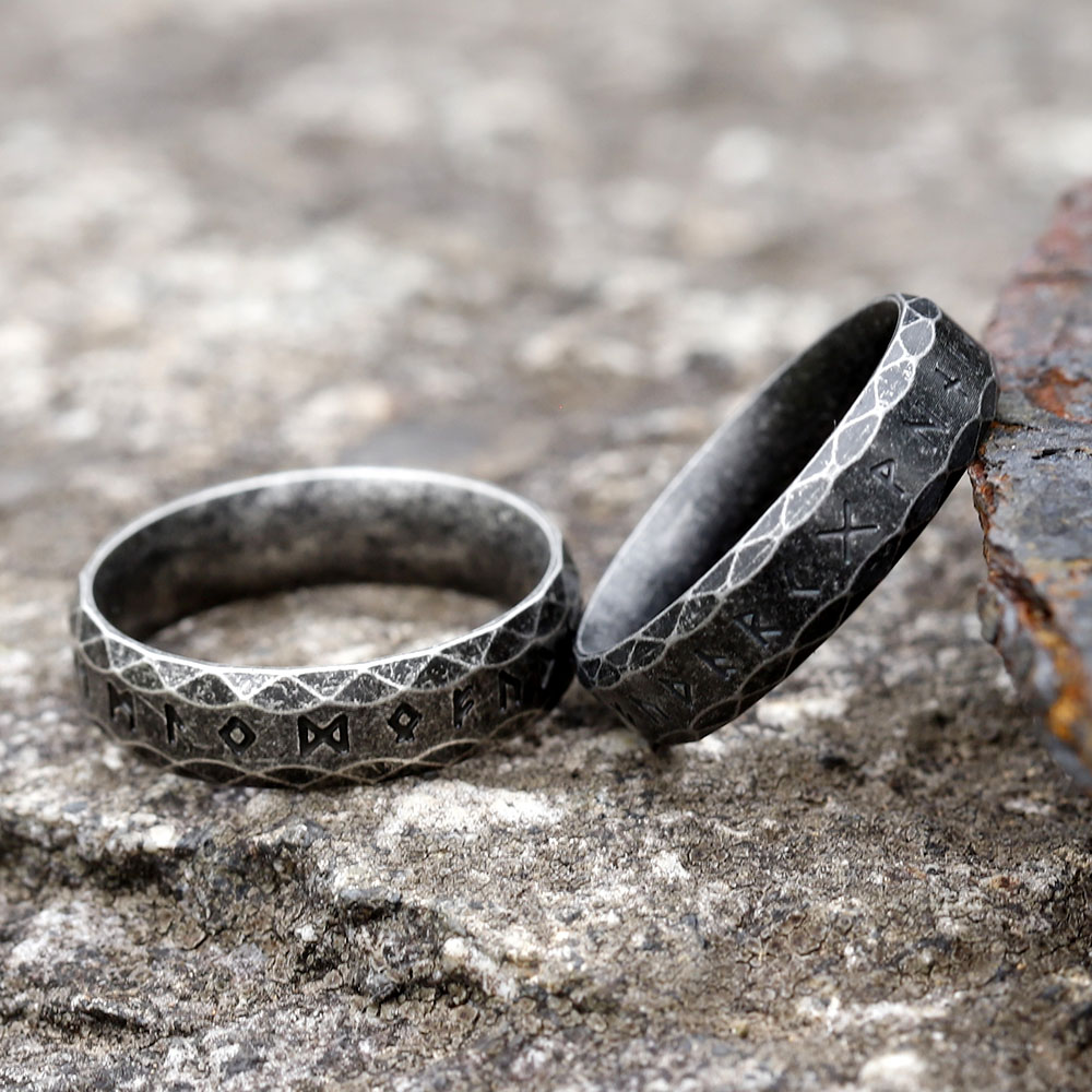 NEW 6MM Stainless steel Ring P - Men'S Fashion Guide ulasan dan harga