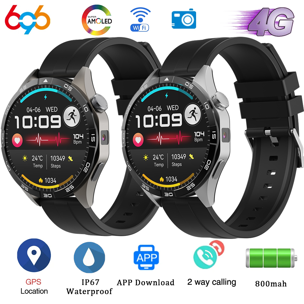 AMOLED Screen 4G Call Smart Wa - Men'S Fashion App ulasan dan harga