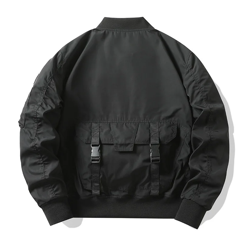 Mens Jacket Vintage Streetwear - Mens Fashion Bomber Jacket ulasan dan harga