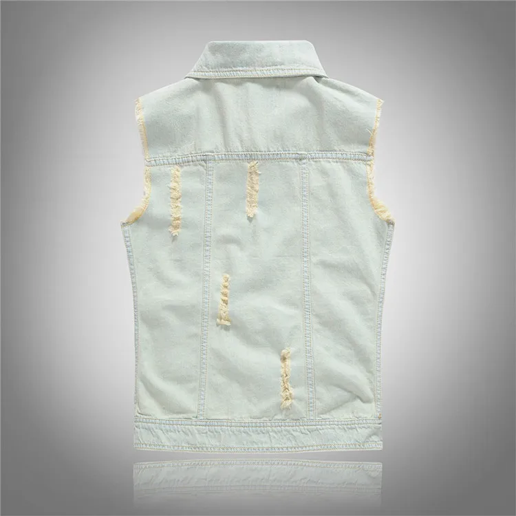 Pop Spring Autumn New Fashion  - Men'S Fashion Vest With Jeans ulasan dan harga