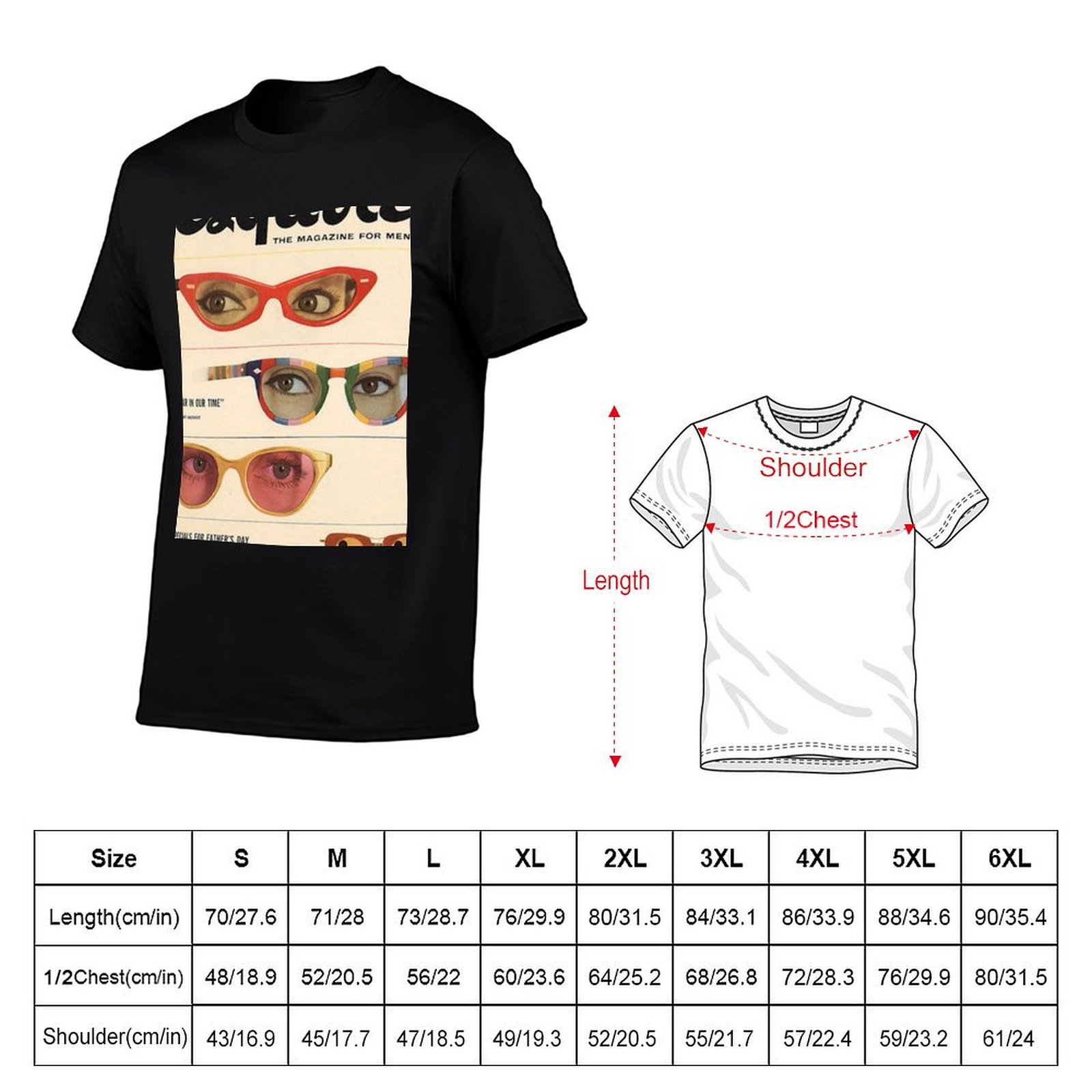 Esquire 1960s Magazine Sunglas - Men'S Fashion 1960S ulasan dan harga