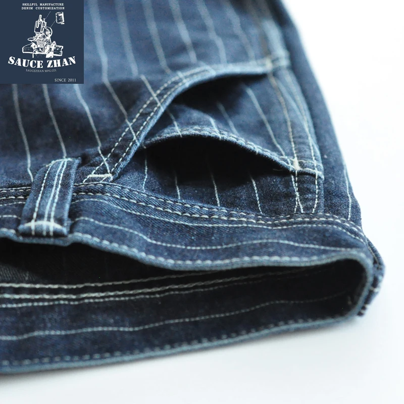 Saucezhan Striped Jeans Men Vi - Skinny Jeans Ripped ulasan dan harga