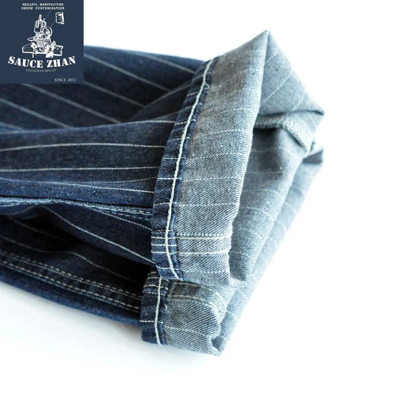 Saucezhan Striped Jeans Men Vi - Skinny Jeans Ripped ulasan dan harga