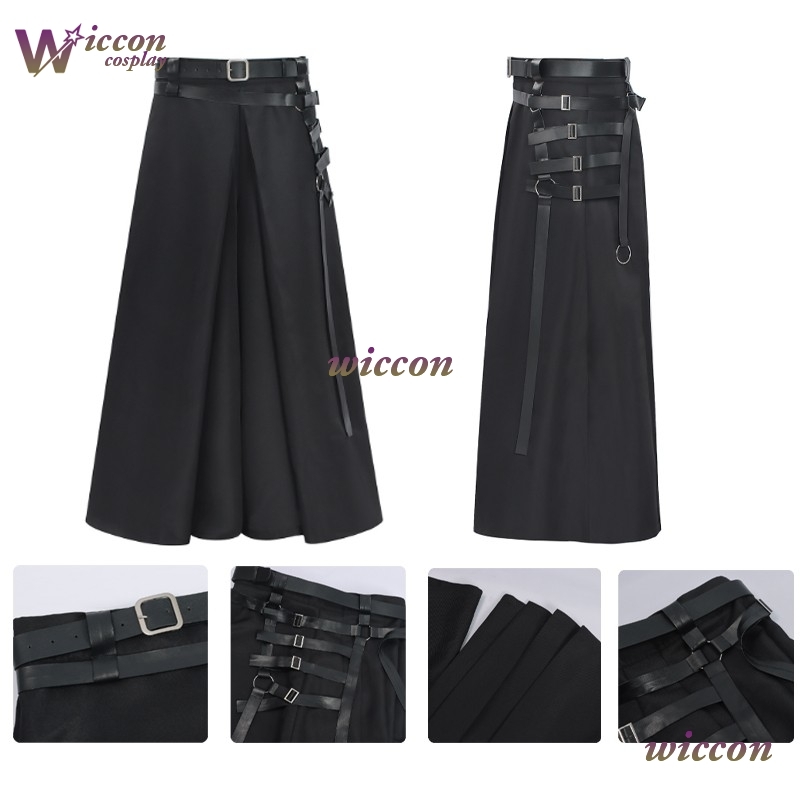 With Belt Gothic Black Pantski - Belt Mens Fashion ulasan dan harga
