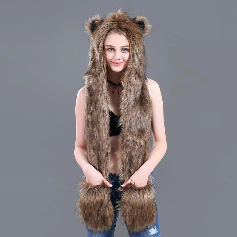 New Cute Fashion Hat Scarf Glo - Men'S Fashion Gloves ulasan dan harga