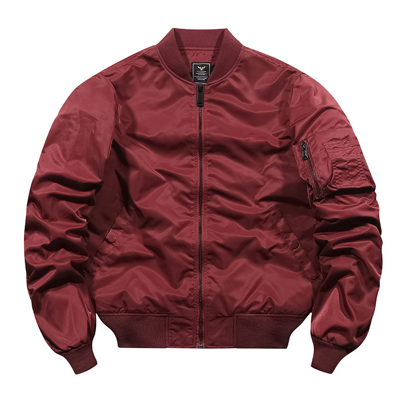 New Fashion Men Flight Jackets - Mens Fashion Bomber Jacket ulasan dan harga