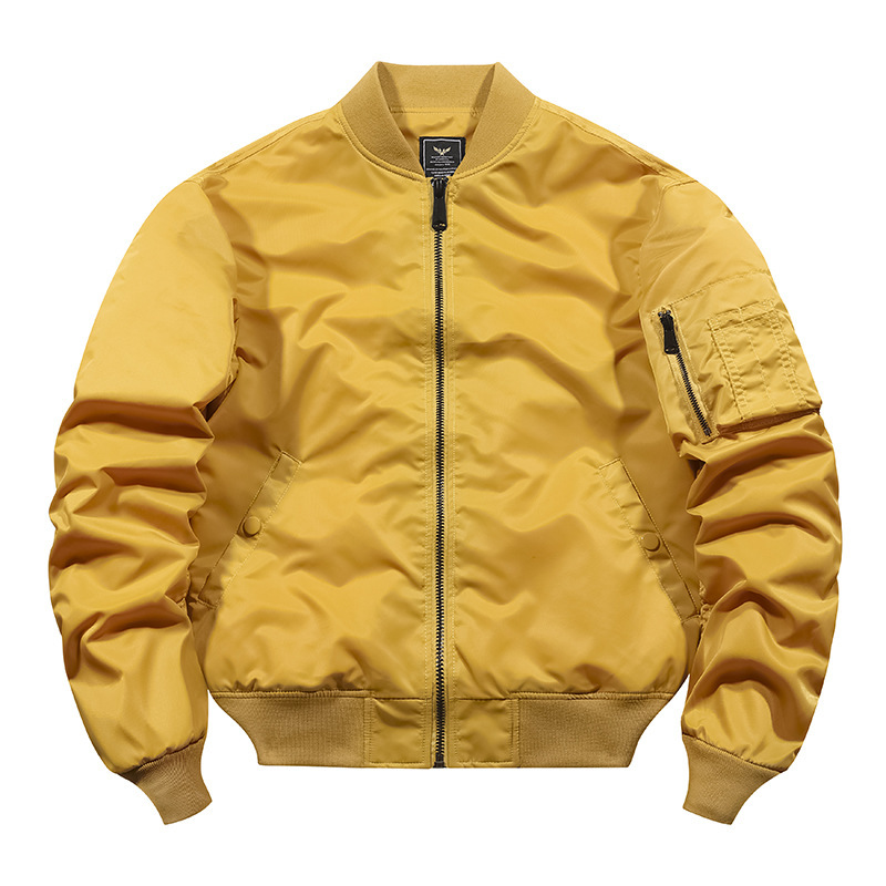 New Fashion Men Flight Jackets - Mens Fashion Bomber Jacket ulasan dan harga