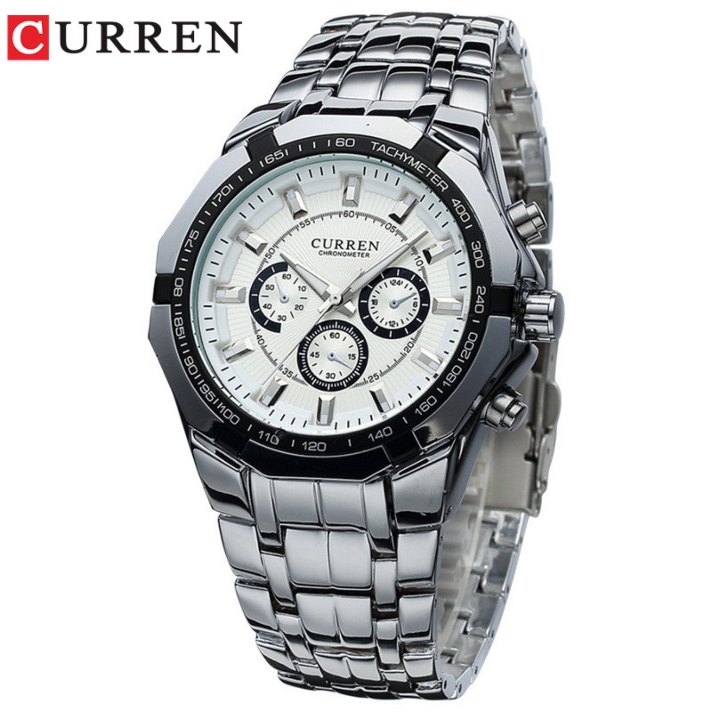 CURREN Men Luxury Brand Milita - Men'S Fashion Round Glasses ulasan dan harga
