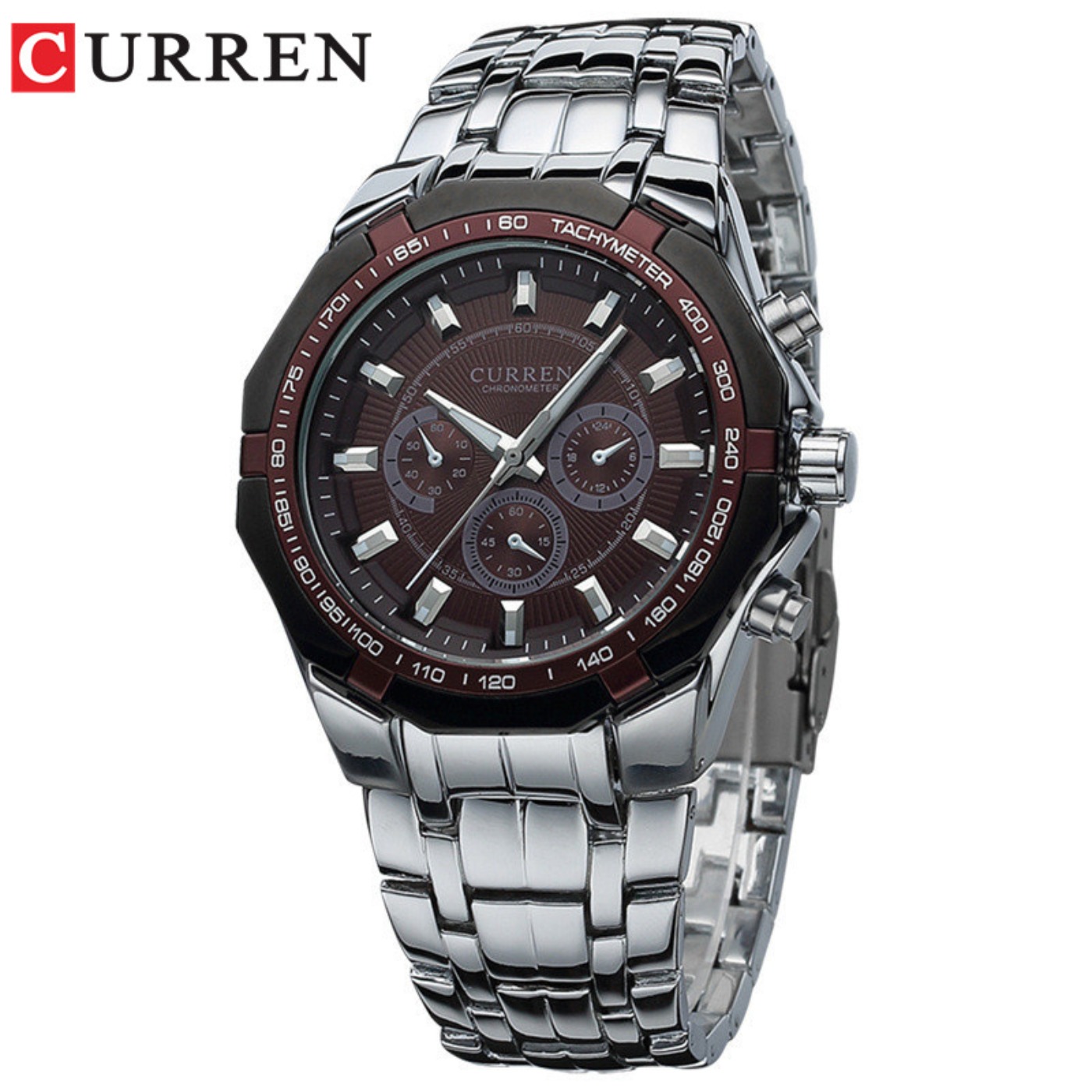 CURREN Men Luxury Brand Milita - Men'S Fashion Round Glasses ulasan dan harga