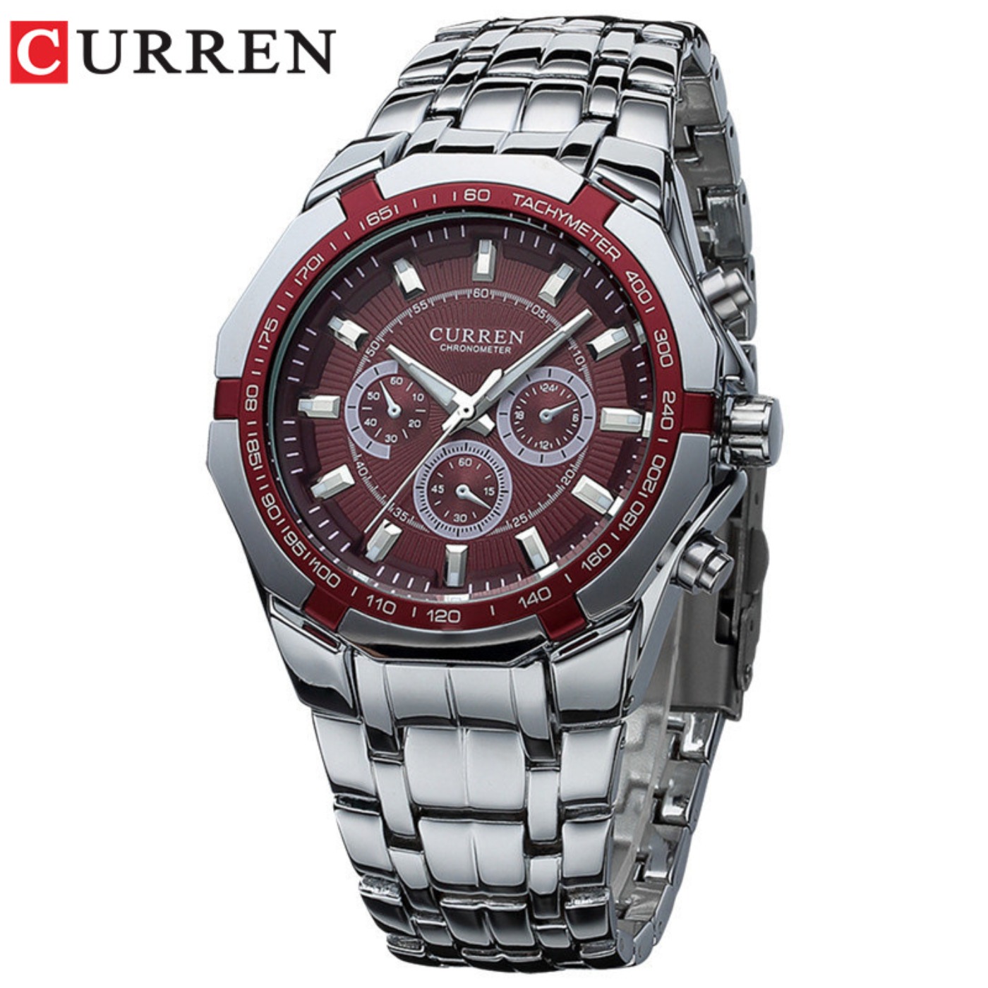 CURREN Men Luxury Brand Milita - Men'S Fashion Round Glasses ulasan dan harga