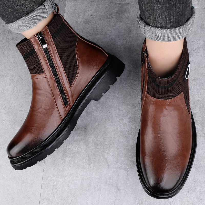 Winter Velvet Warm High Top Ou - Men'S Fashion Luxury Brands ulasan dan harga