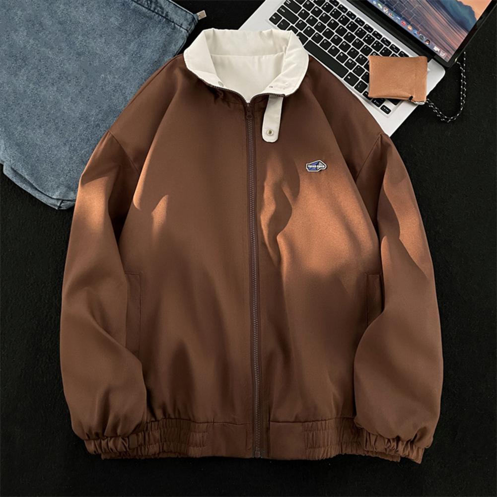 2025 Baseball Jacket Men Jacke - Mens Fashion Bomber Jacket ulasan dan harga