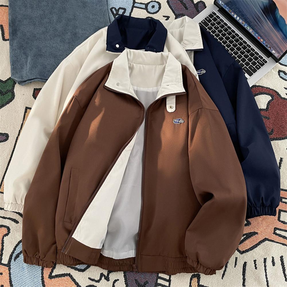 2025 Baseball Jacket Men Jacke - Mens Fashion Bomber Jacket ulasan dan harga