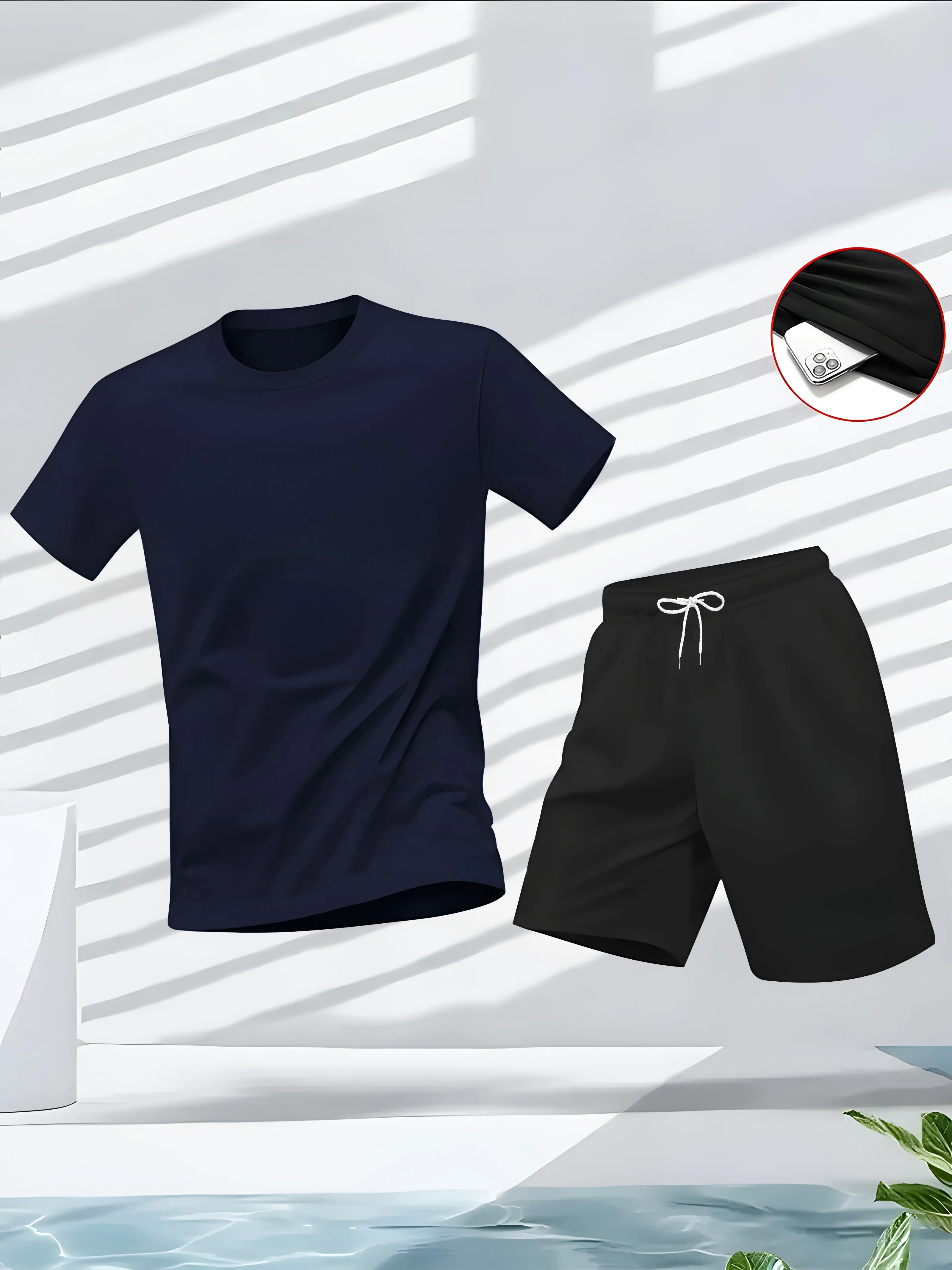 Men's Suit 2pcs Set Fashion Le - Queer Men'S Fashion ulasan dan harga