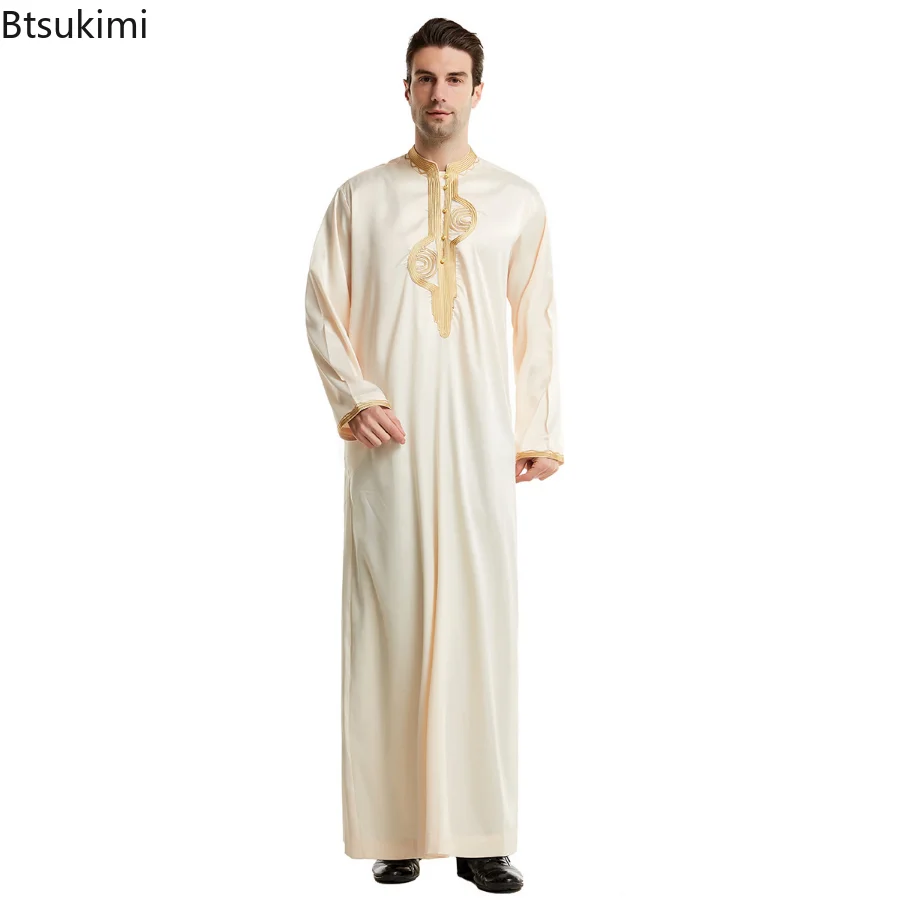 Muslim Men Clothing Kaftan Rob - Men'S Fashion Kurta ulasan dan harga
