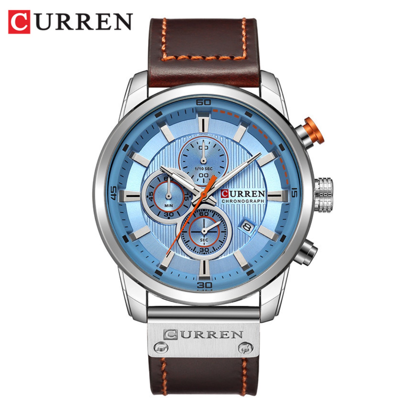 CURREN Fashion Date Quartz Men - Men'S Fashion Luxury Brands ulasan dan harga
