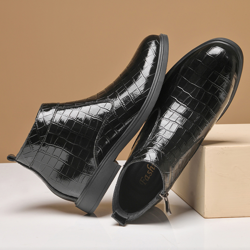 Fashionable Men Chelsea Boots  - Men'S Fashion Formal ulasan dan harga