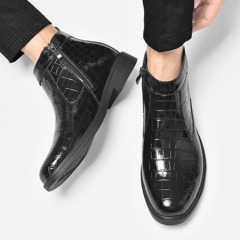 Fashionable Men Chelsea Boots  - Men'S Fashion Formal ulasan dan harga