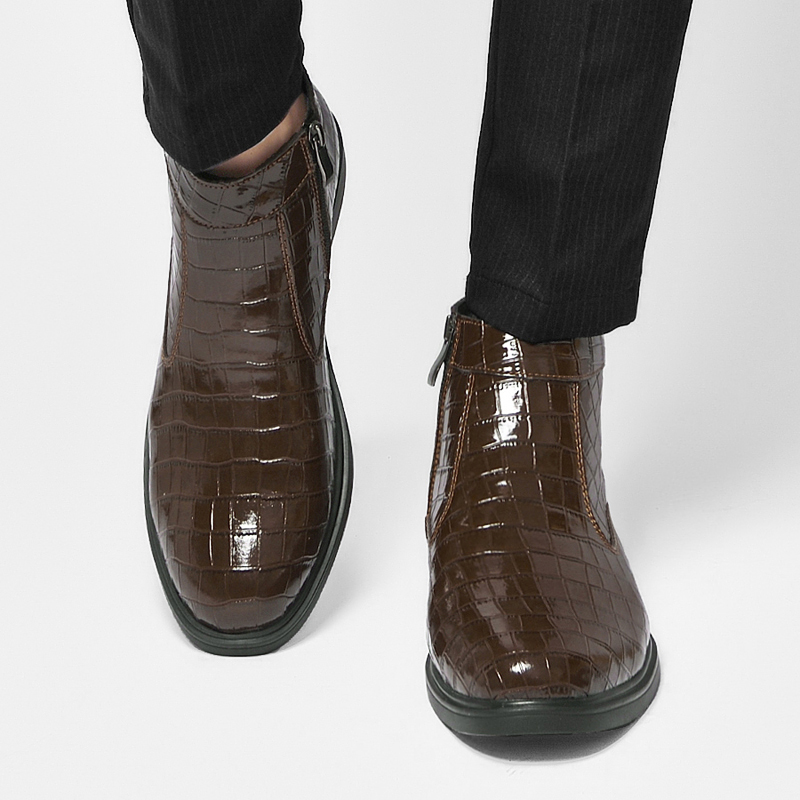 Fashionable Men Chelsea Boots  - Men'S Fashion Formal ulasan dan harga