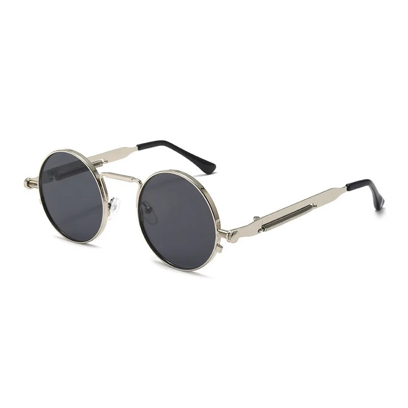 Vintage Metal Frame Round Sung - Men'S Fashion Round Glasses ulasan dan harga
