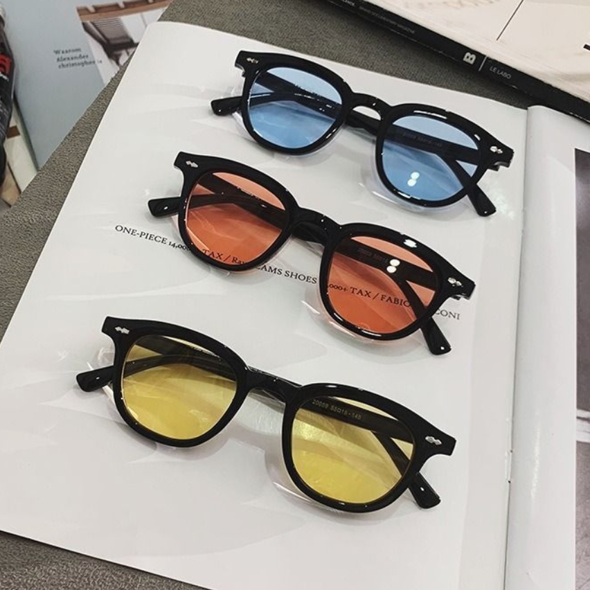 New Small Round Sunglasses for - Men'S Fashion Round Glasses ulasan dan harga