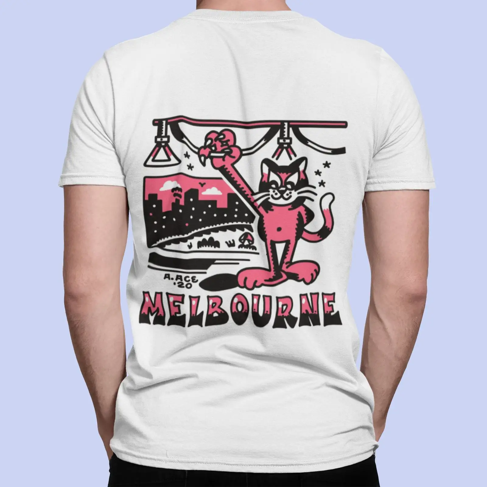 Melbourne Tram T shirt Psyched - Mens Fashion Melbourne ulasan dan harga