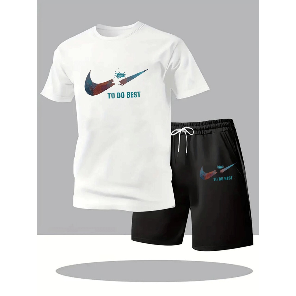 New Summer Sportswear Men's Su - Men'S Fashion Formal ulasan dan harga