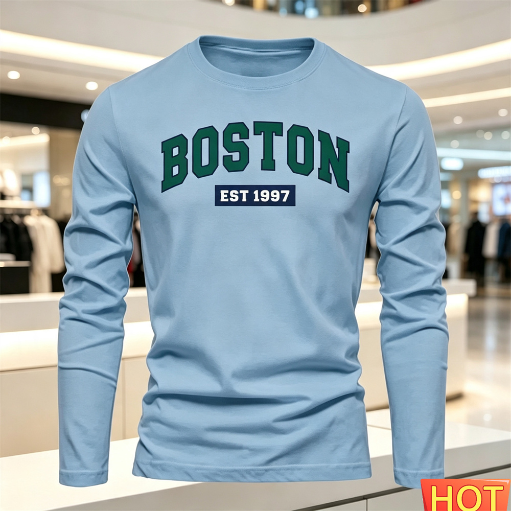 Autumn Summer Men's long sleev - Queer Men'S Fashion ulasan dan harga