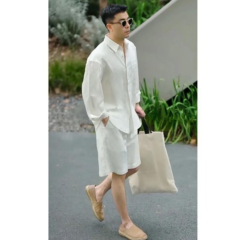 Summer Casual Set Lyocell Line - Mens Fashion Trends 2026 ulasan dan harga