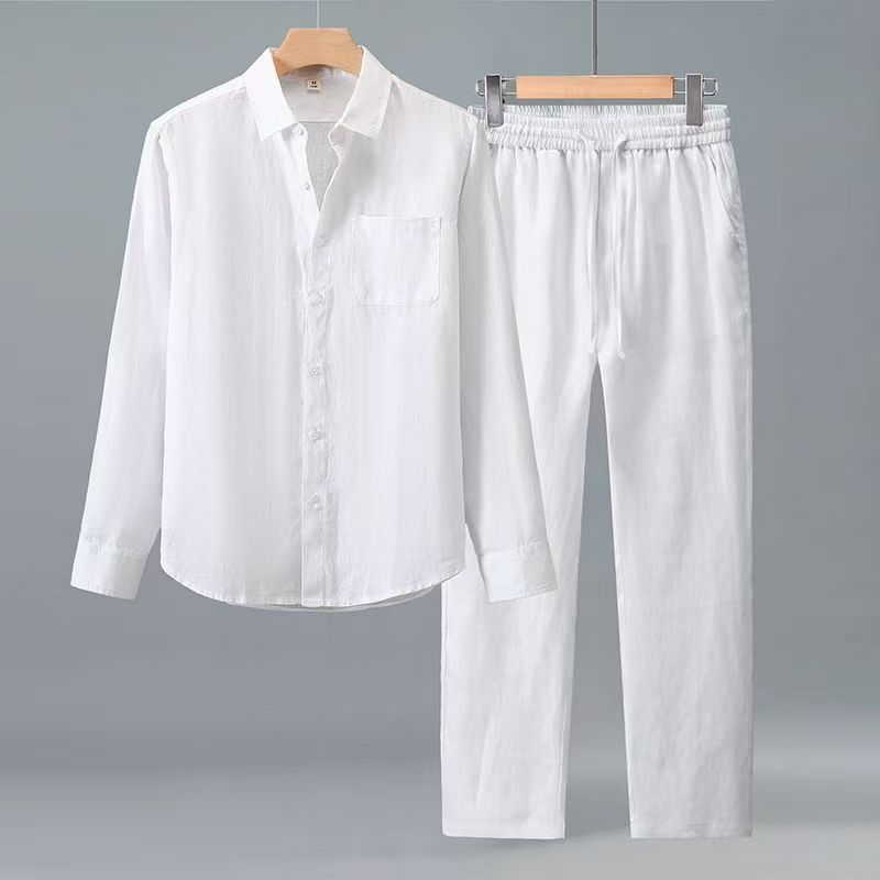 (Shirt + trousers) 2026 summer - Men'S Fashion For Summer 2026 ulasan dan harga