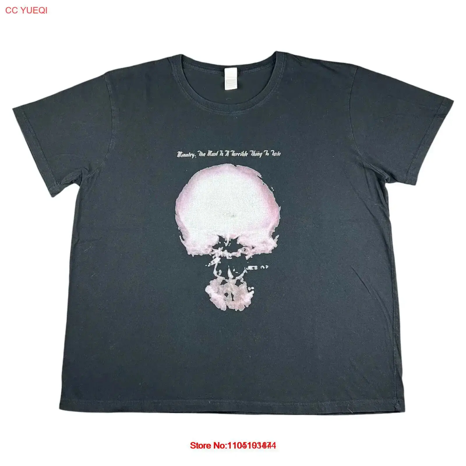 Ministry Metal Band T Shirt Th - Xl Men'S Fashion ulasan dan harga