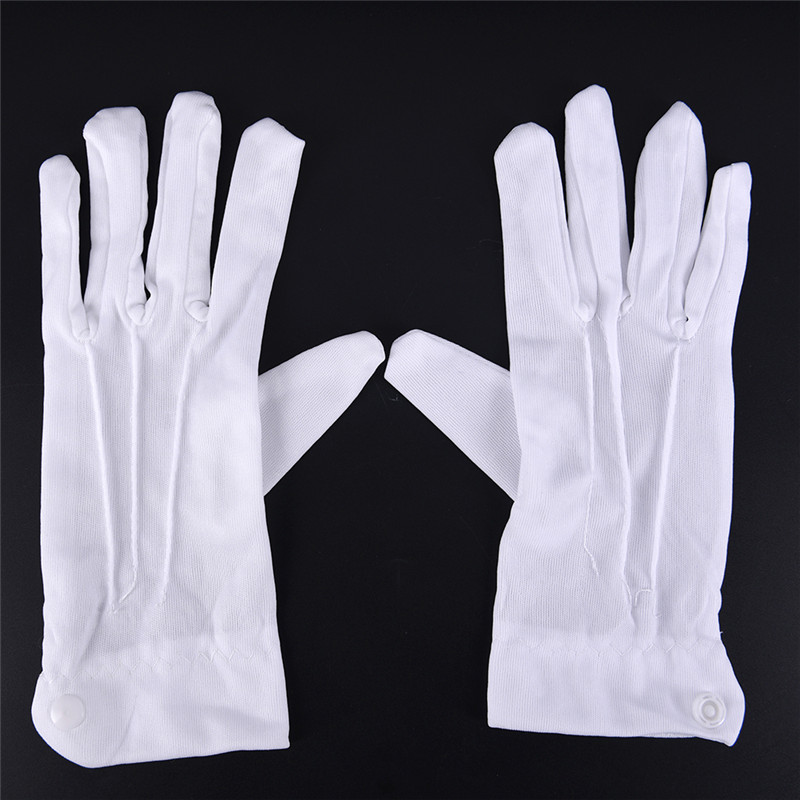 1Pair White Formal Gloves Men  - Men'S Fashion Gloves ulasan dan harga