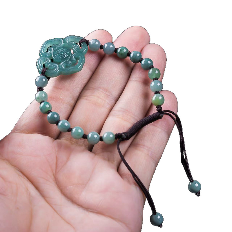 Natural Jadeite A-grade Bracel - Men'S Fashion Jewelry ulasan dan harga