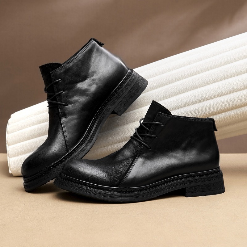 Vintage Mens Genuine Leather B - Mens Fashion Vintage ulasan dan harga