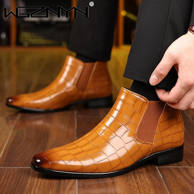 Luxury SIZE 39~48 Men Chelsea  - Men'S Fashion Luxury Brands ulasan dan harga