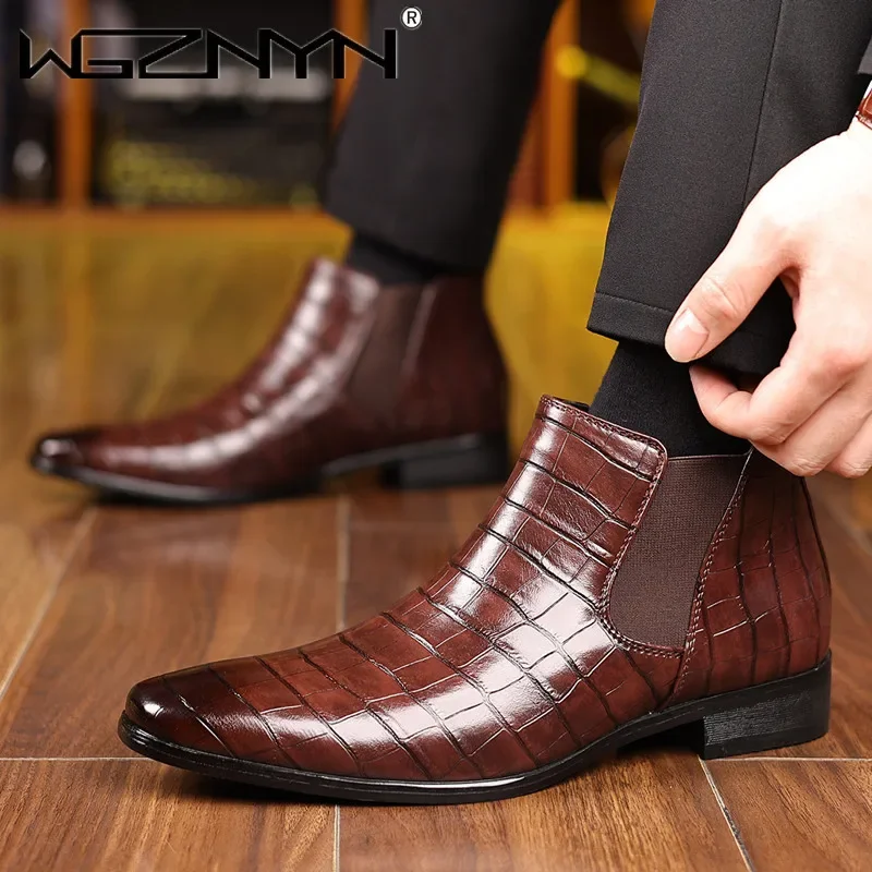 Luxury SIZE 39~48 Men Chelsea  - Men'S Fashion Luxury Brands ulasan dan harga