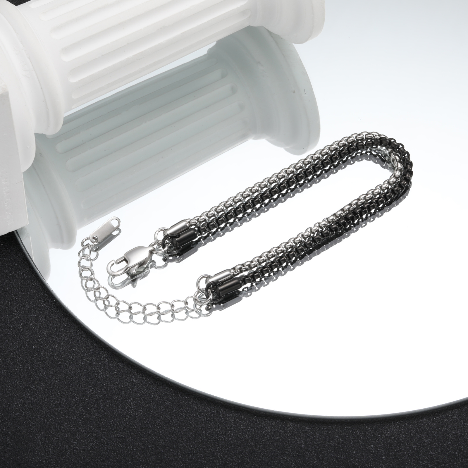Men Stainless Steel Layered Tw - Men'S Fashion Over 30 ulasan dan harga
